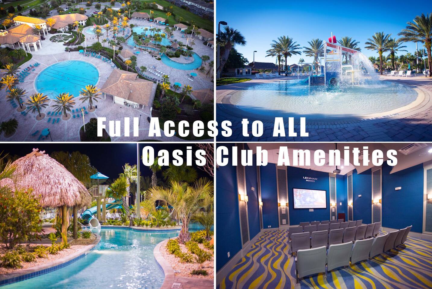 Oasis Club Amenities: Dive into Adventure or Relaxation — Enjoy Exclusive Access