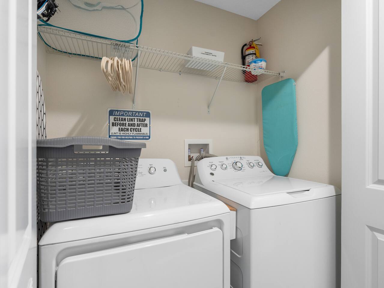 Laundry Room: Complete your vacation hassle-free with our efficient washer and d