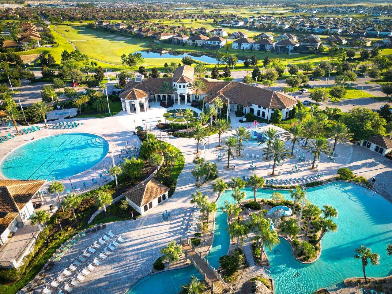 Refresh in Relaxing Pools Surrounded by Lush Palms and Vibrant Greenery!