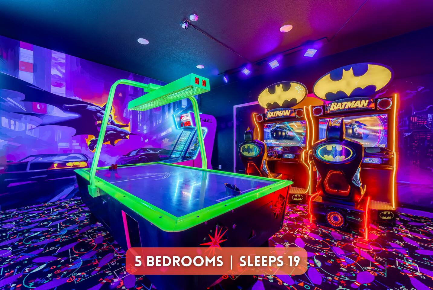 Welcome to our custom Windsor gamehouse just minutes from Disney!
