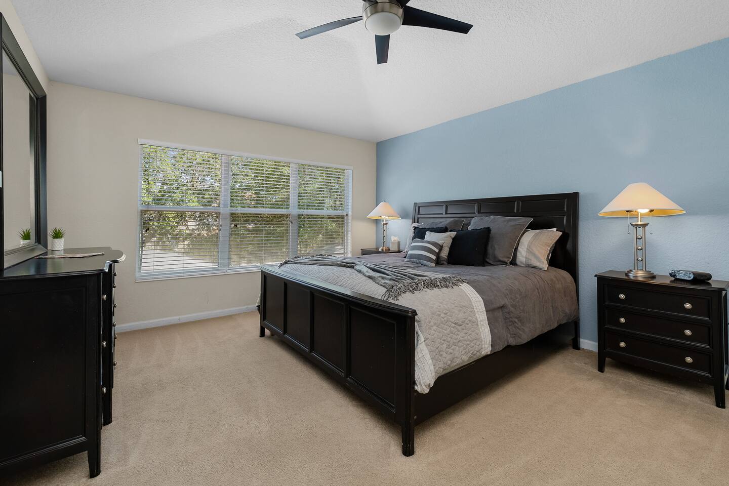 Relax in style with elegant decor and natural light!