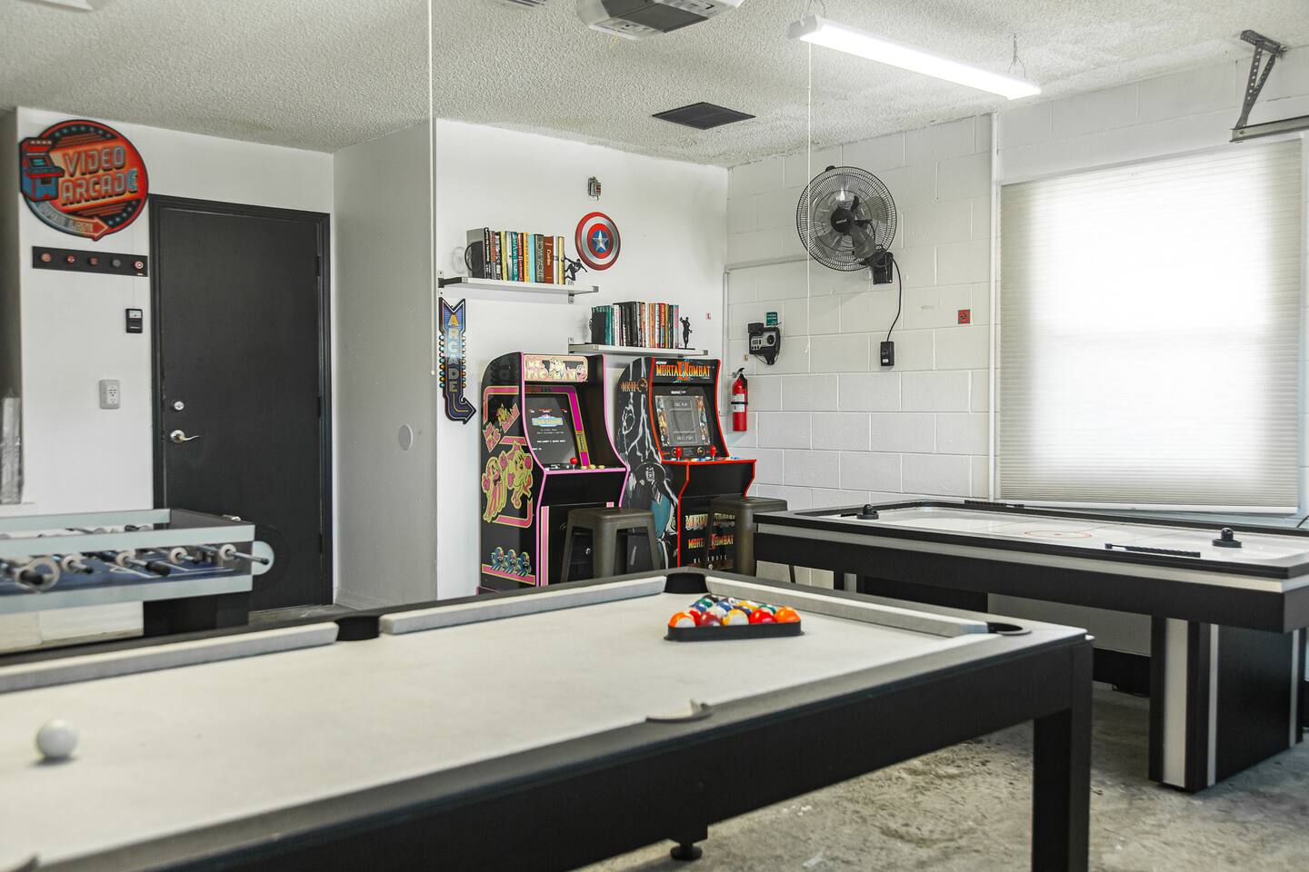 Garage Game Room
