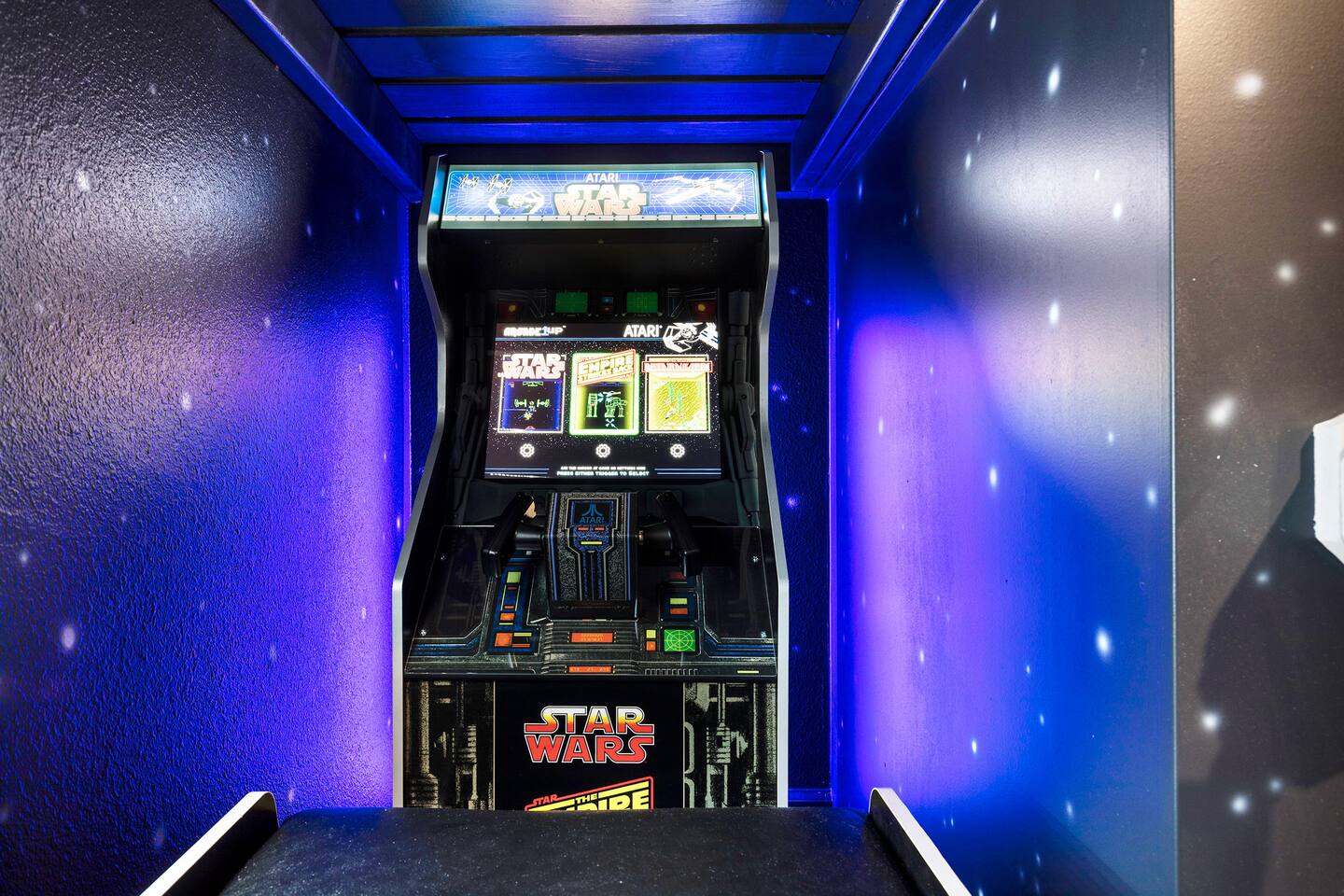 Game Room: Unleash your inner child with this epic Star Wars arcade machine in a