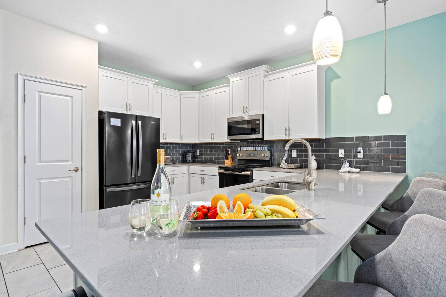Kitchen Oasis: Enjoy a stylish, fully equipped kitchen perfect for culinary adve