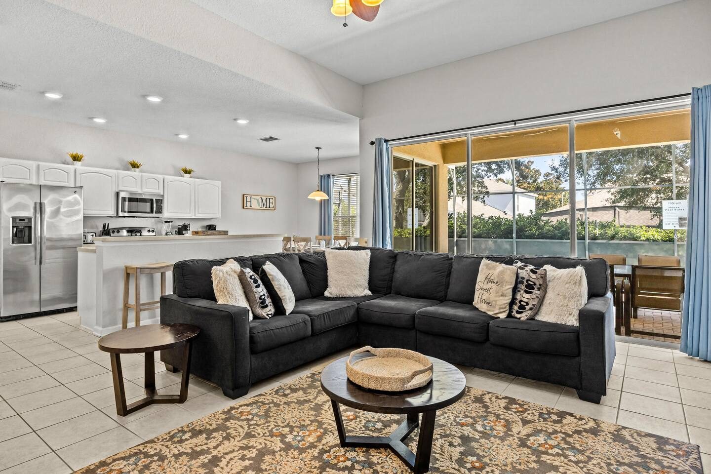 Living, Kitchen &amp; Dining