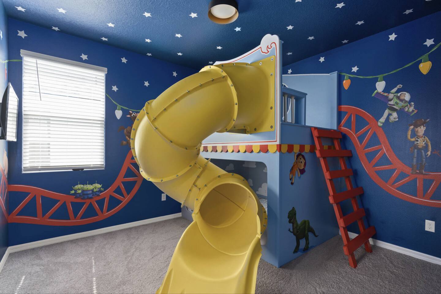 Toy Story Room with Slide
