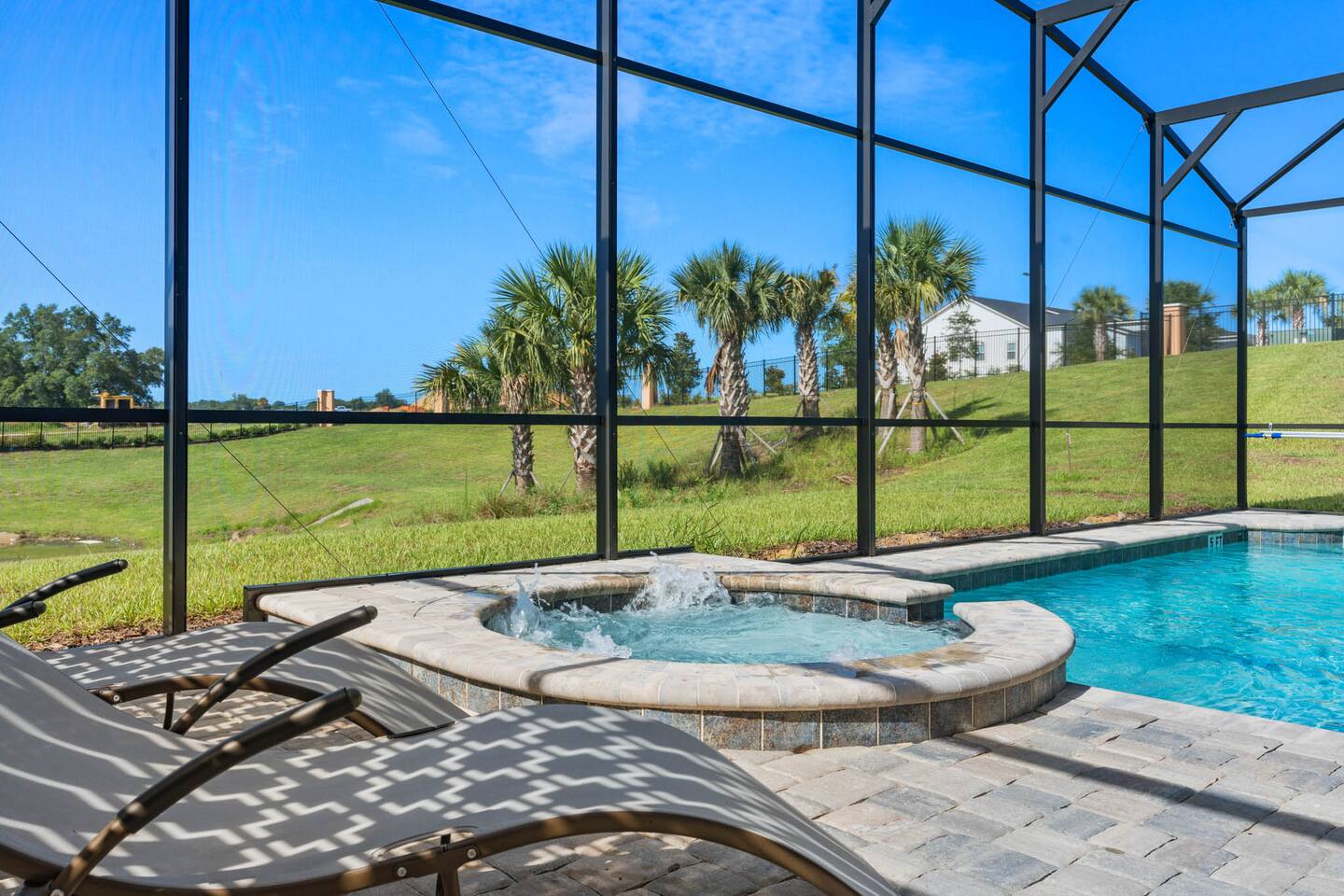 Dive into paradise. Our sparkling pool invites you to cool off and unwind, while